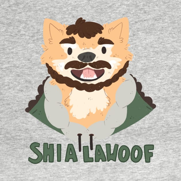 Shia Lawoof by paigedefeliceart@yahoo.com